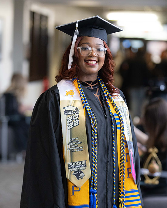 Changing Lives Meet Pnw Graduate Jalyn A Smith Purdue