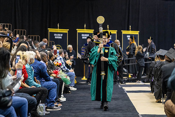 The procession into PNW commencement