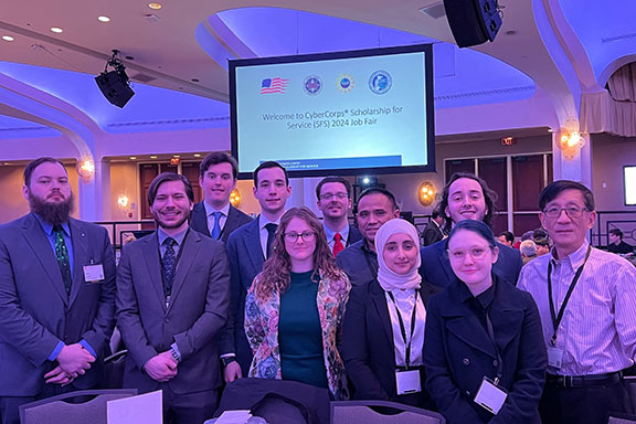 Our PNW CyberCorps Scholars along with Prof Tu and Prof Jiang attend the 2024 Job Fair in Washington, DC. Good luck, Scholars!