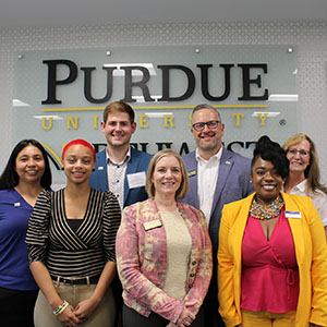 PNW's Alumni Advisory Board poses together.