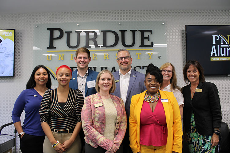 PNW's Alumni Advisory Board poses together.