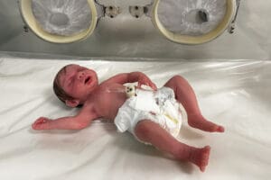 a simulation premature baby